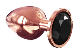 Metalowy korek analny z kryształem Marc Dorcel Diamond Plug L