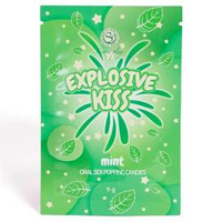 Cukierki do seksu oralnego Secret Play Explosive Kiss Mint